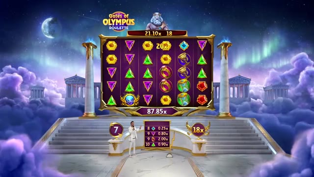 Big win on Gates of Olympus Roulette