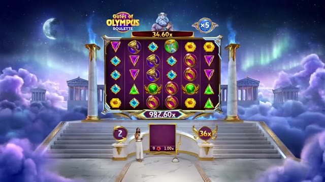 Big win on Gates of Olympus Roulette