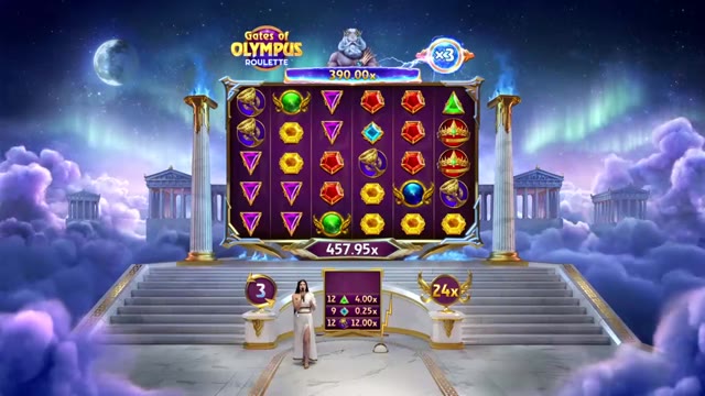 Big win on Gates of Olympus Roulette