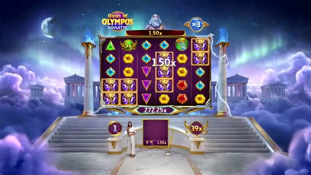 Big win on Gates of Olympus Roulette