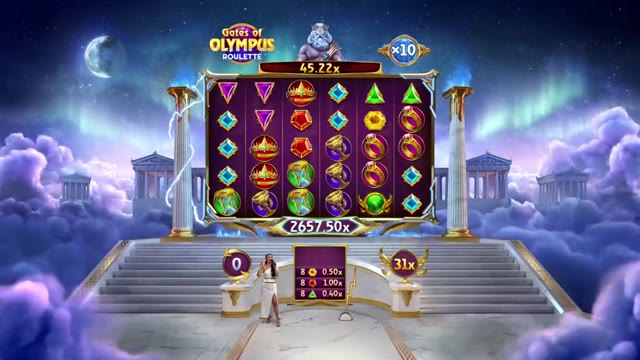 Big win on Gates of Olympus Roulette