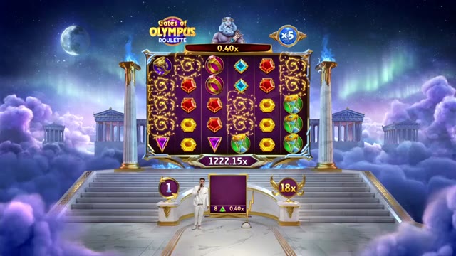 Big win on Gates of Olympus Roulette