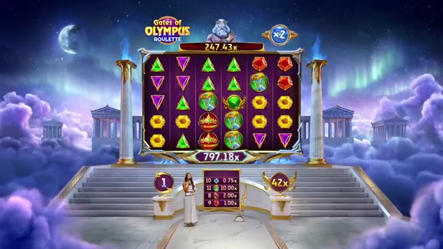 Big win on Gates of Olympus Roulette