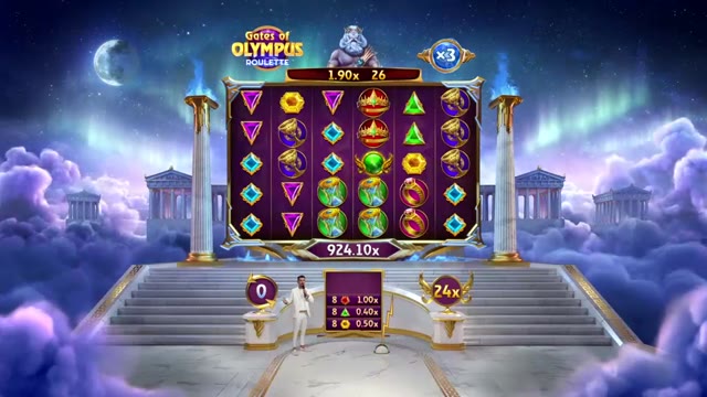 Big win on Gates of Olympus Roulette