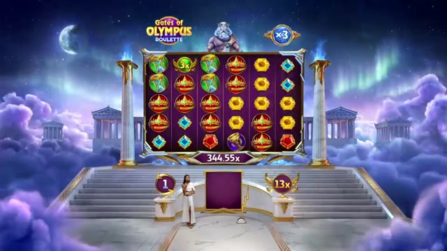 Big win on Gates of Olympus Roulette