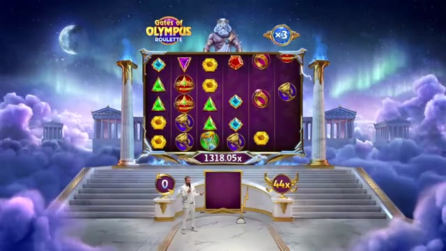 Big win on Gates of Olympus Roulette