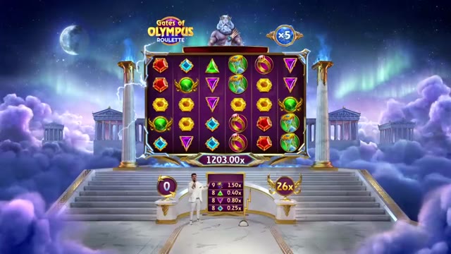 Big win on Gates of Olympus Roulette