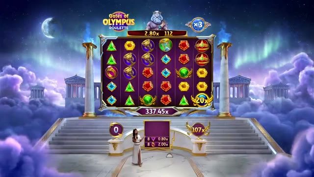 Big win on Gates of Olympus Roulette