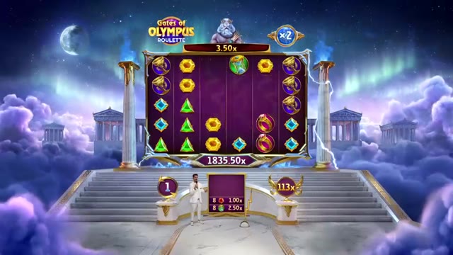 Big win on Gates of Olympus Roulette