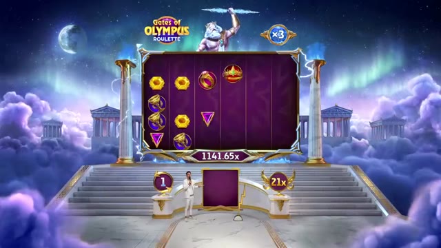 Big win on Gates of Olympus Roulette