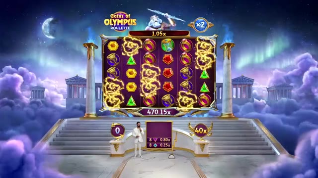 Big win on Gates of Olympus Roulette
