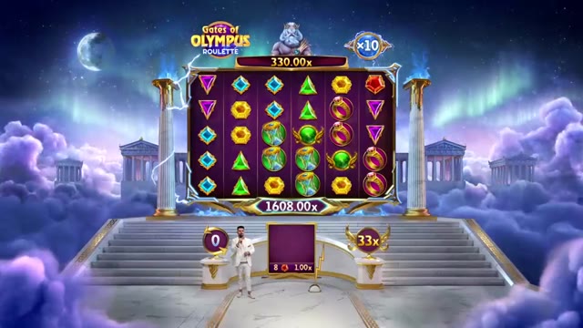 Big win on Gates of Olympus Roulette