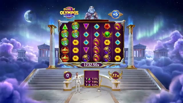 Big win on Gates of Olympus Roulette