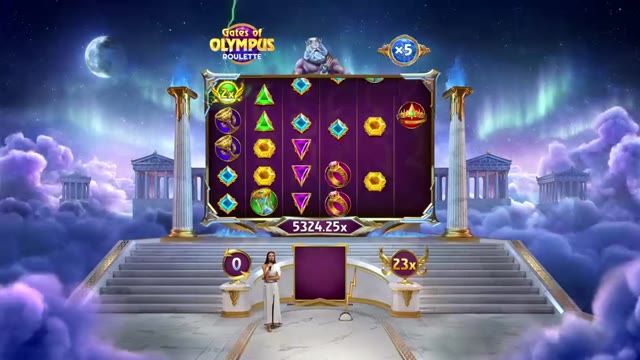 Big win on Gates of Olympus Roulette