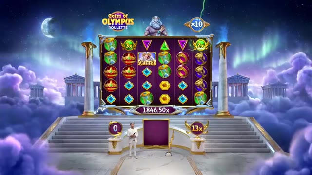 Big win on Gates of Olympus Roulette